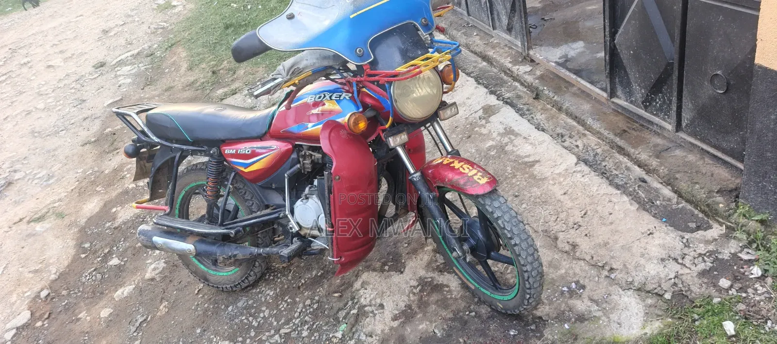 Bajaj Boxer 150 UG 2015 Red