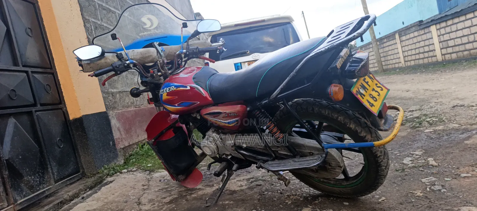 Bajaj Boxer 150 UG 2015 Red