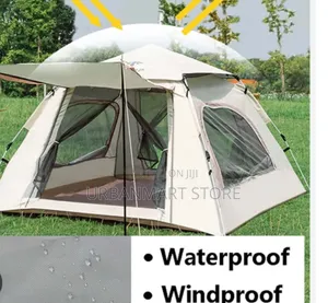 Automatic Hydraulic Tent for Camping Outdoor Gatherings- 8 People