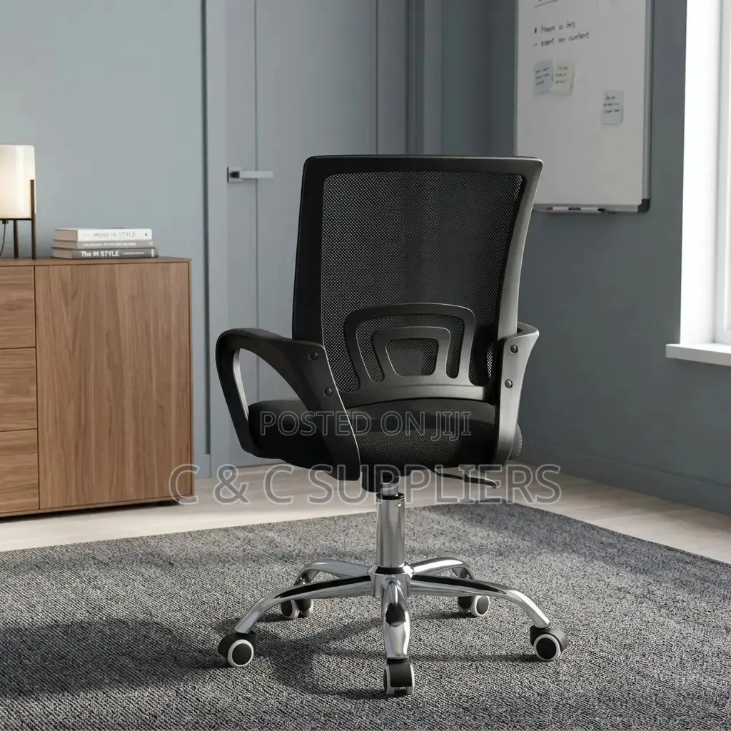 Swivel Mesh Mid Back Home Chair.