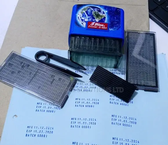Self-Inking Expiry Date Stamp