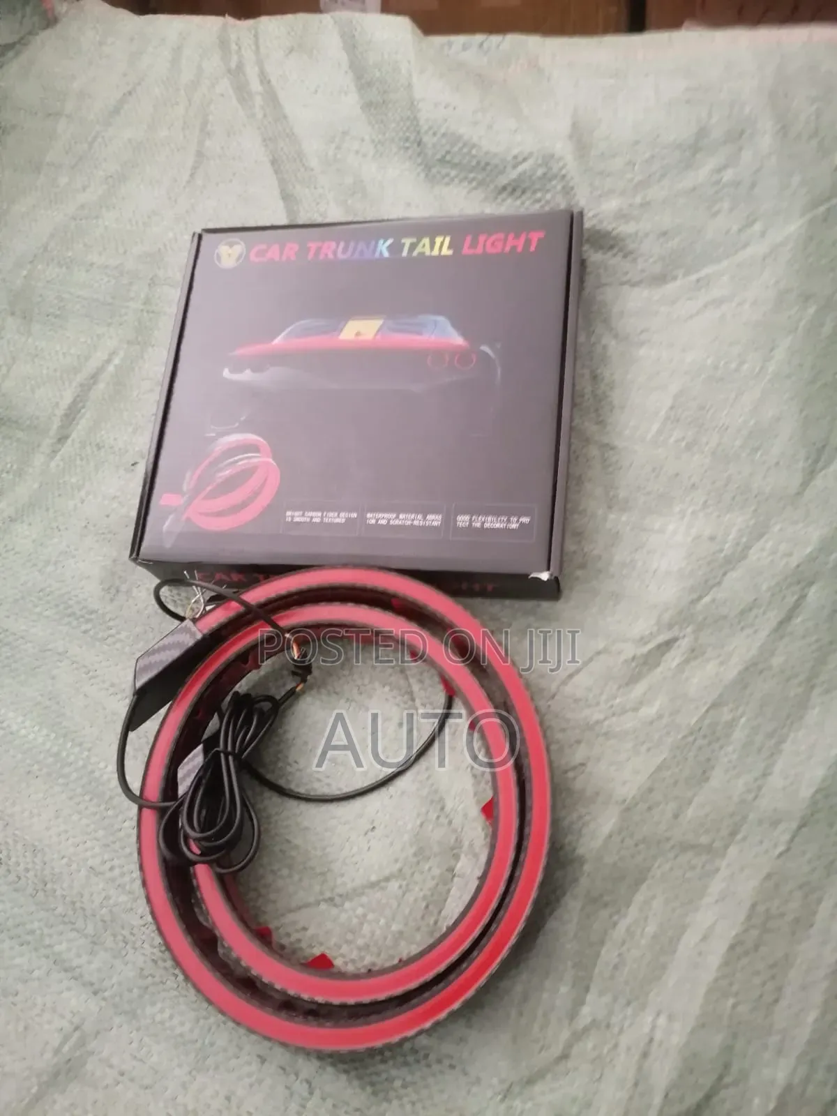 Car LED Trunk Tail Light Spoiler | Rear Boot Spoiler Light