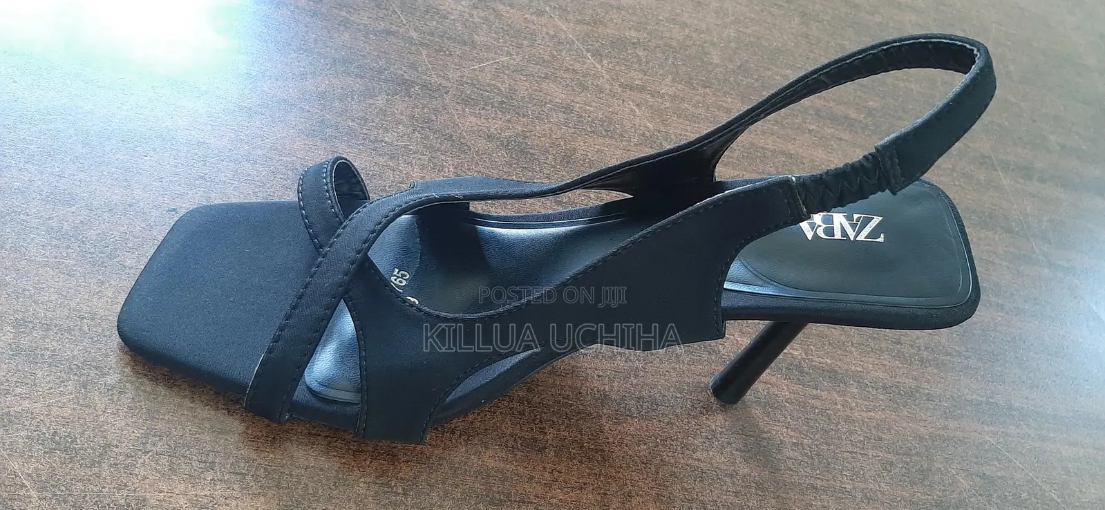 Original Zara Black Women’S Shoes Size 39 – Brand New