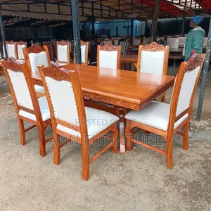 Dinning Table 6seater Mahogany Wood