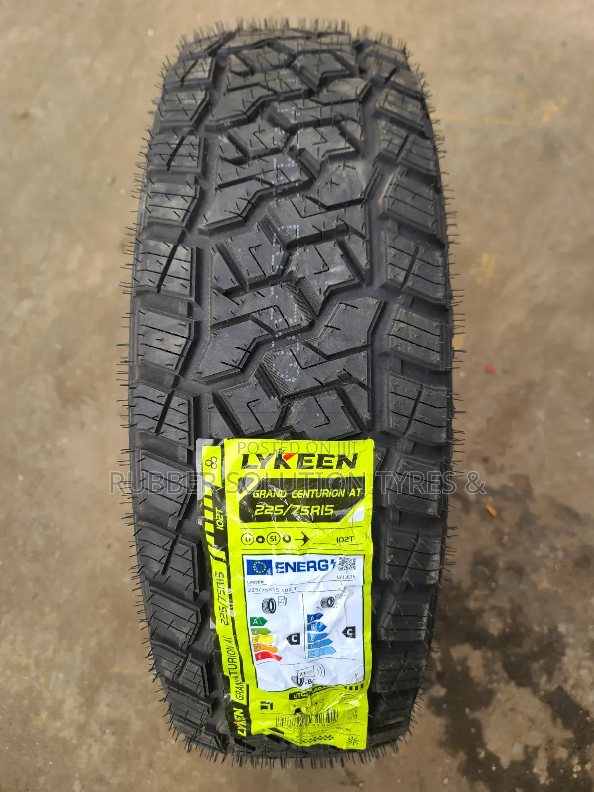 225 /75 R15 Lykeen Tyres 102t Grand Centurion All-Terrain