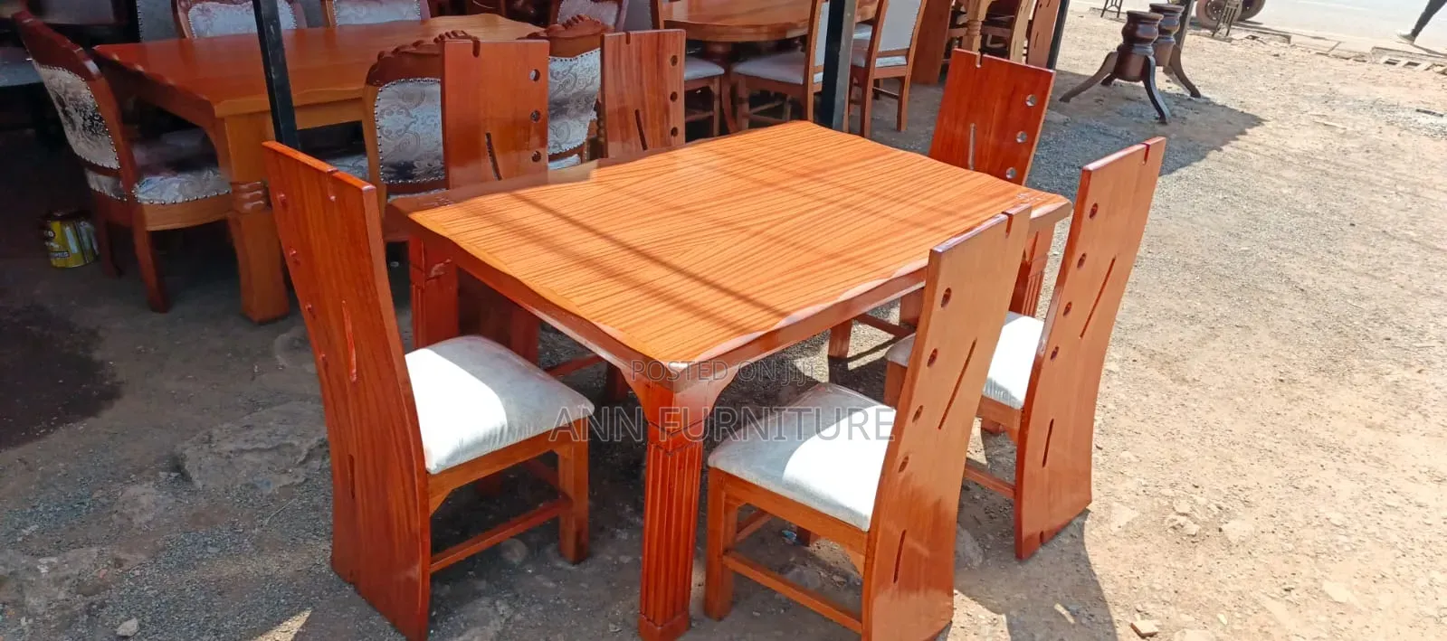 Dinning Table 4seater Mahogany Wood