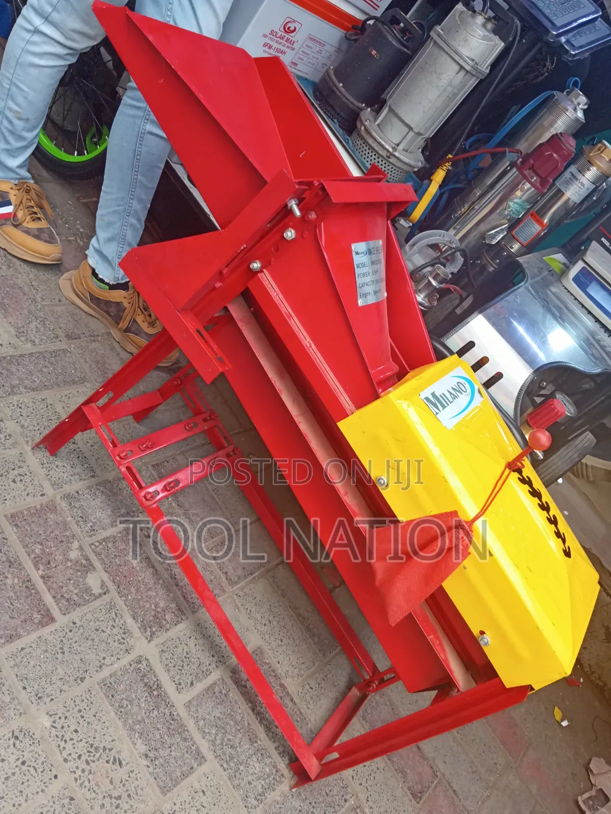 Maize Sheller Machine With Engine
