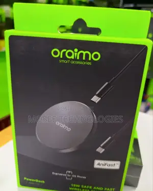 Oraimo 15W Fast Wireless Charging Pad With AniFast Technology