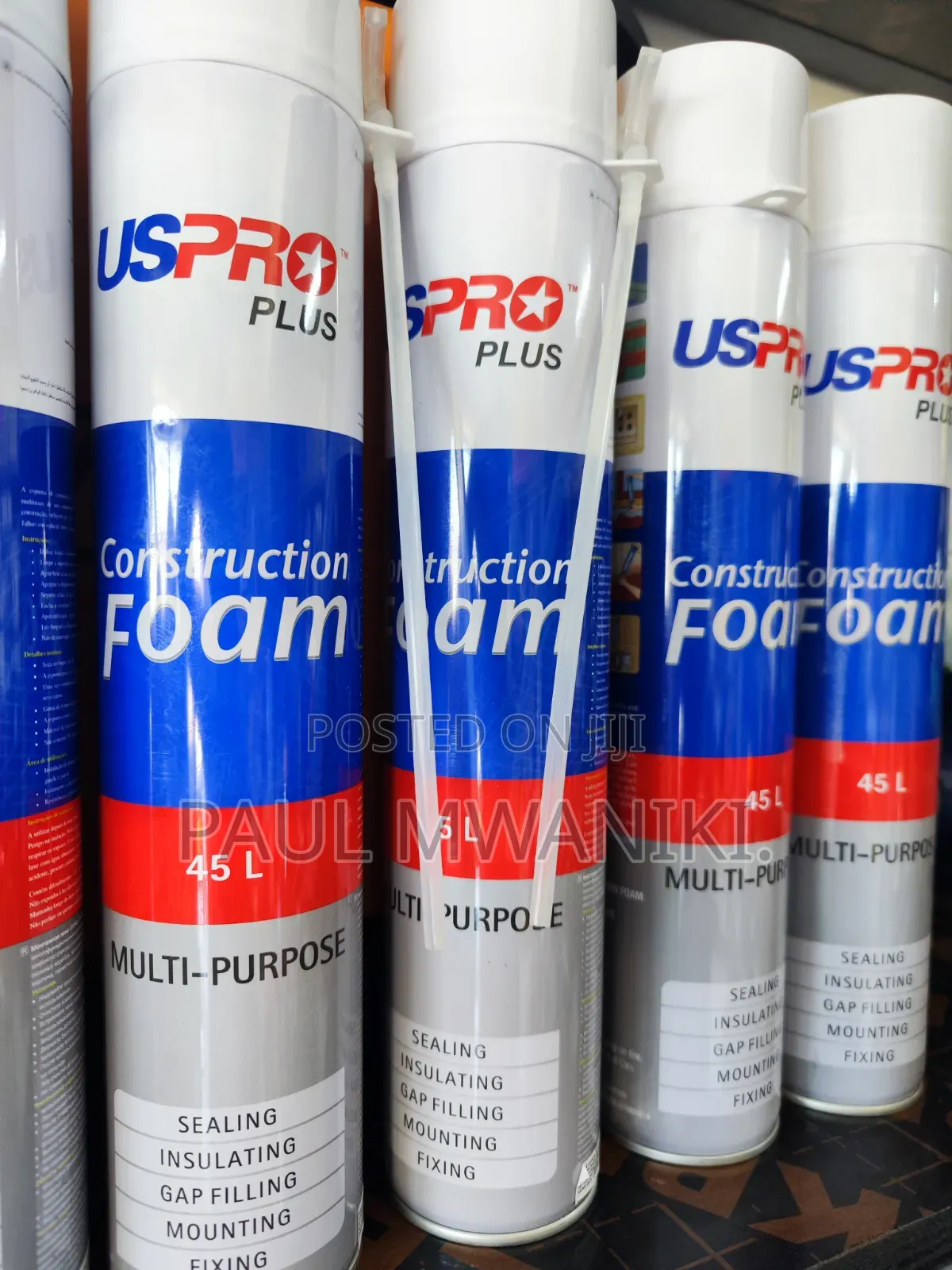 USPRO Plus Professional Expanding Foam