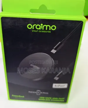 Oraimo PowerDock 15W Wireless Phone Charger – Smart Accessory