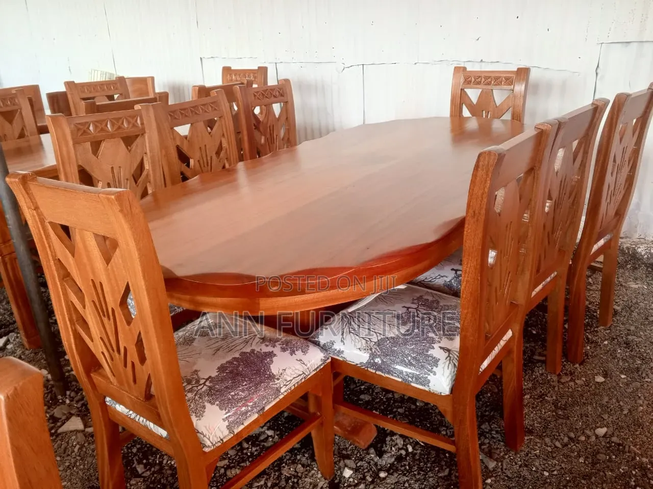 Dinning Table 6seater Mahogany Wood