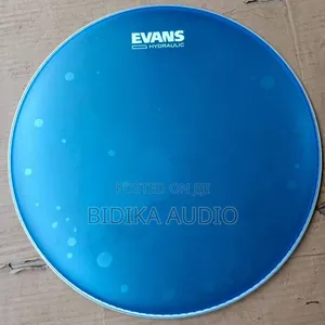 Evans Hydraulic Blue Coated/Clear Tom Snare Drum Head