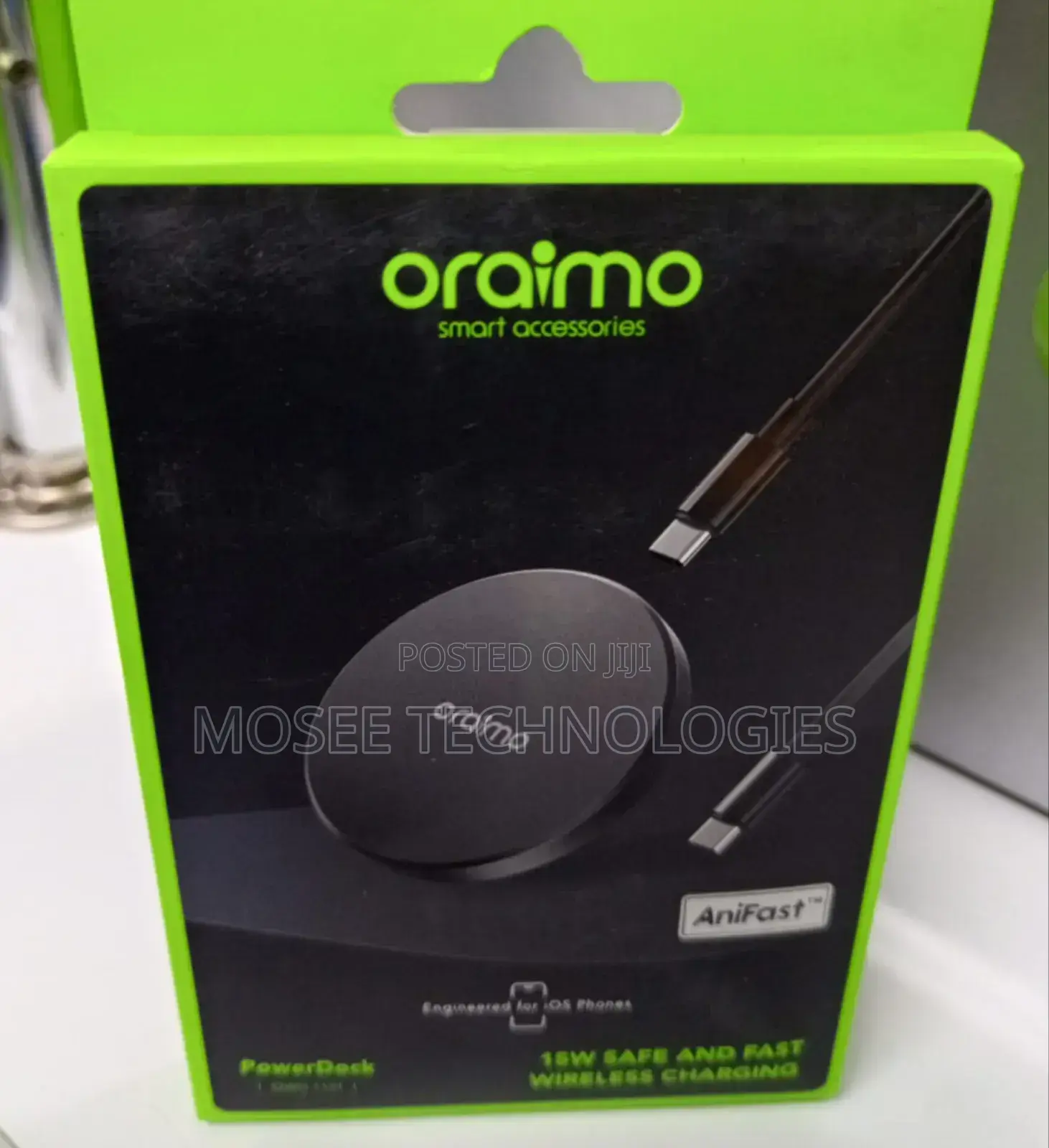 Oraimo PowerDock Wireless Charging Dock for Smartphones