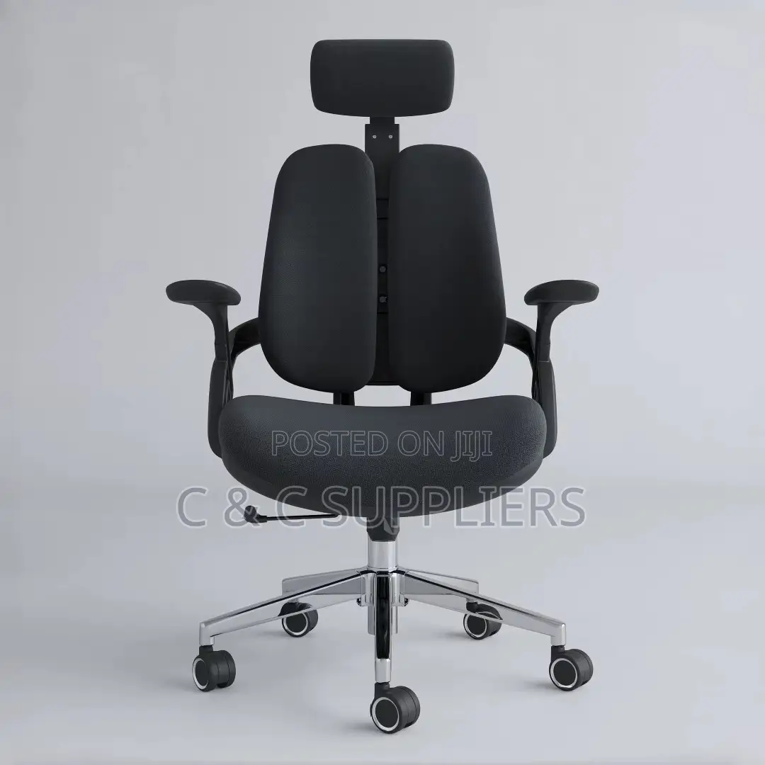 Executive Dual Back Fabric Chair.