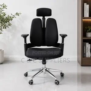 Executive Dual Back Fabric Chair.