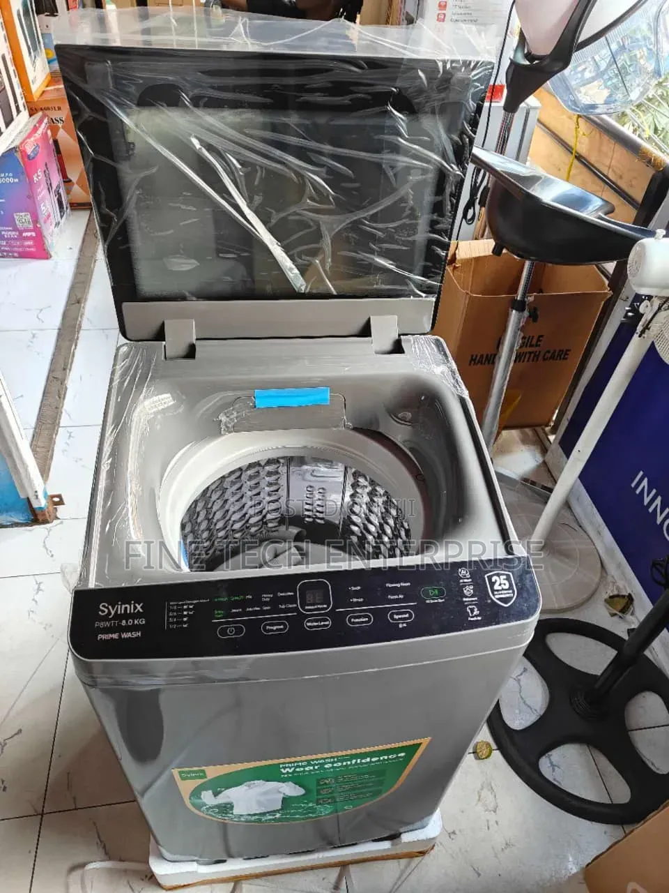 Syinix Top Load Full Automatic Washing Machine 
12kg.