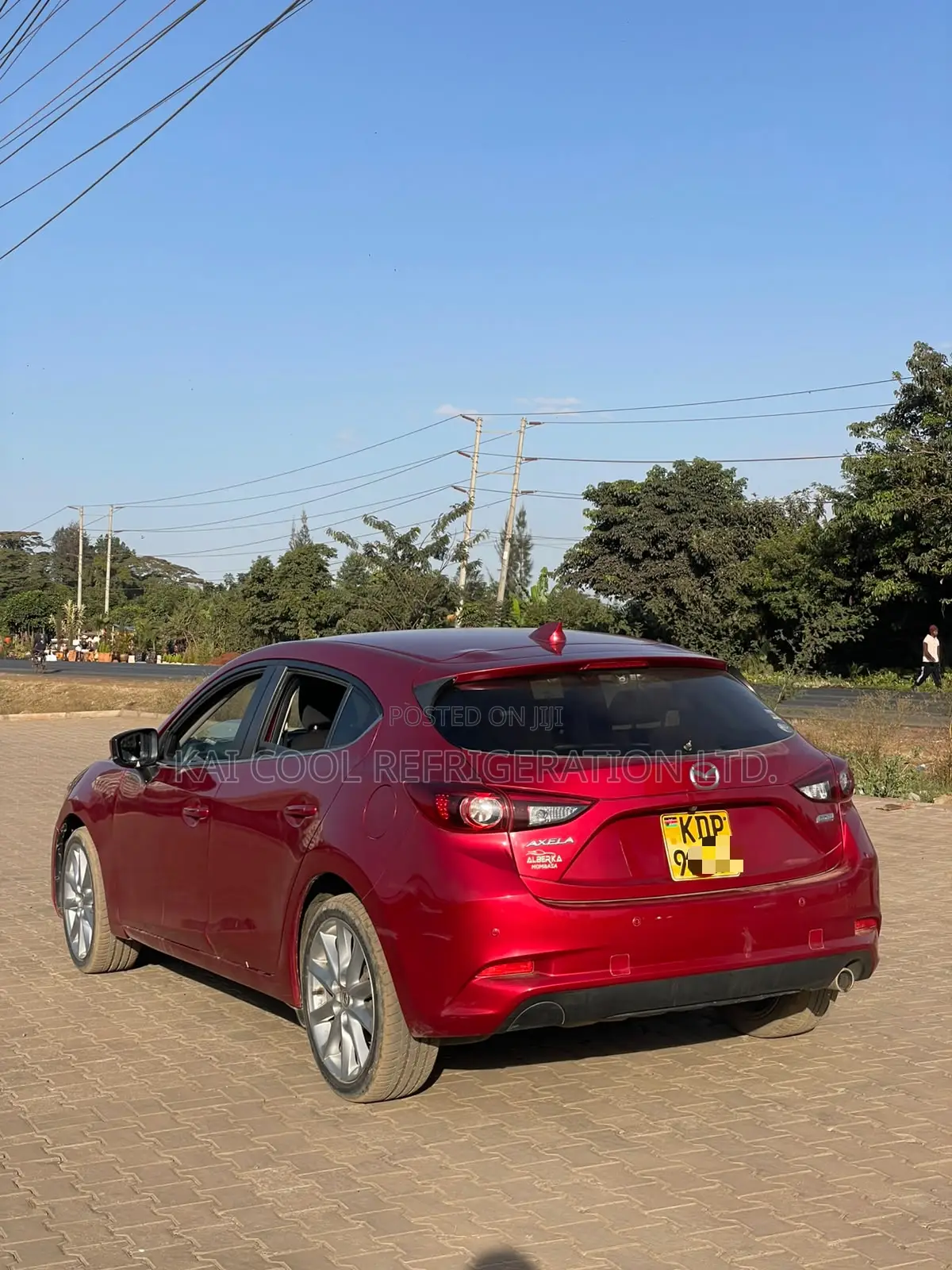 Mazda Axela 2017 Red