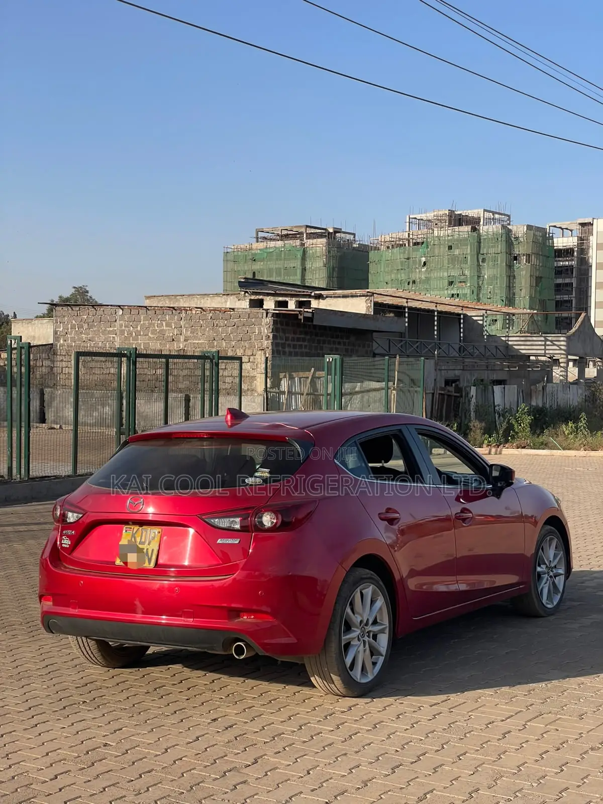 Mazda Axela 2017 Red