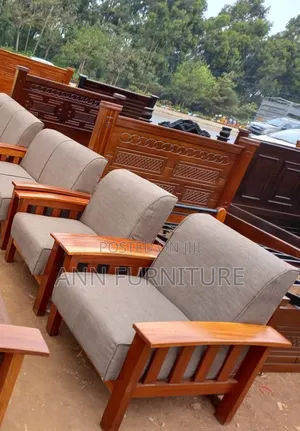 Open Sofas7seater Brown Color