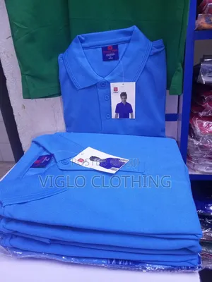 Lite Blue Poloshirts Available