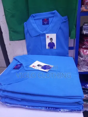 Lite Blue Poloshirts Available