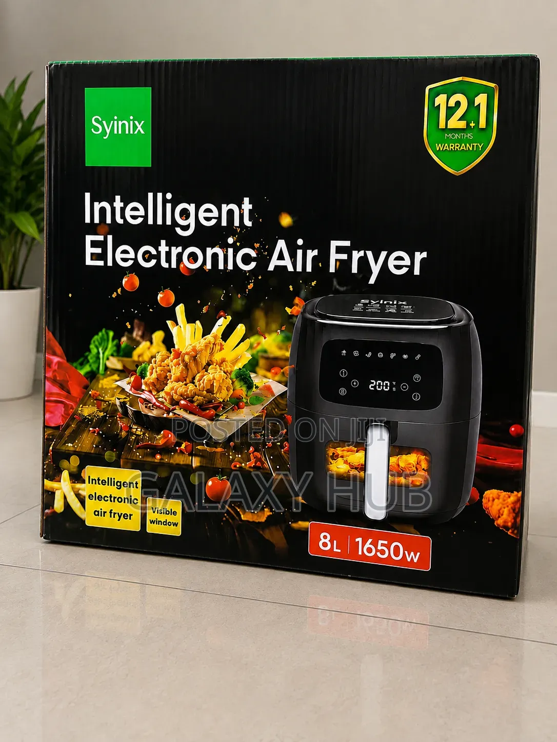 Syinix Air Fryer 8L
Digital