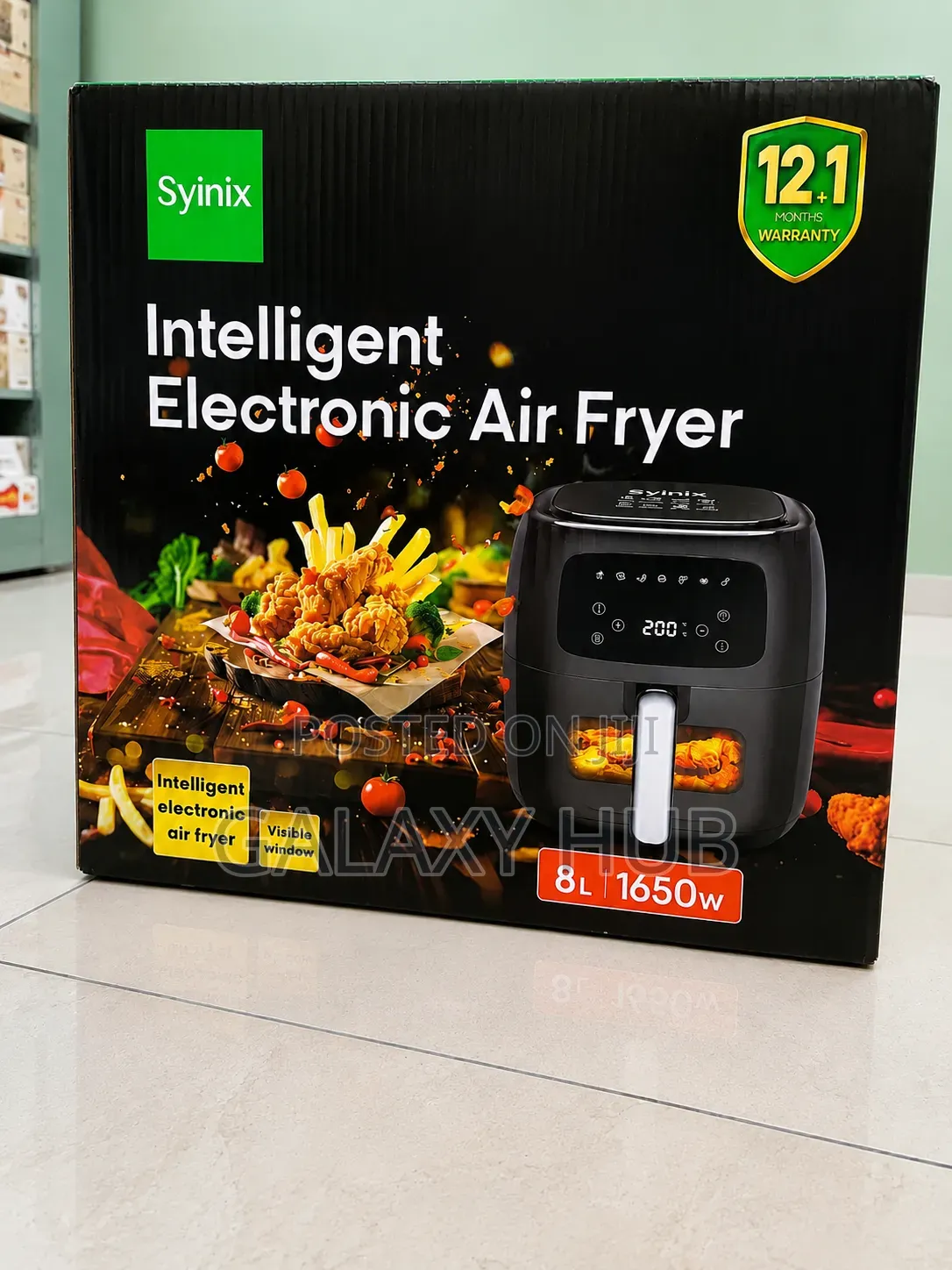 Syinix Air Fryer 8L
Digital