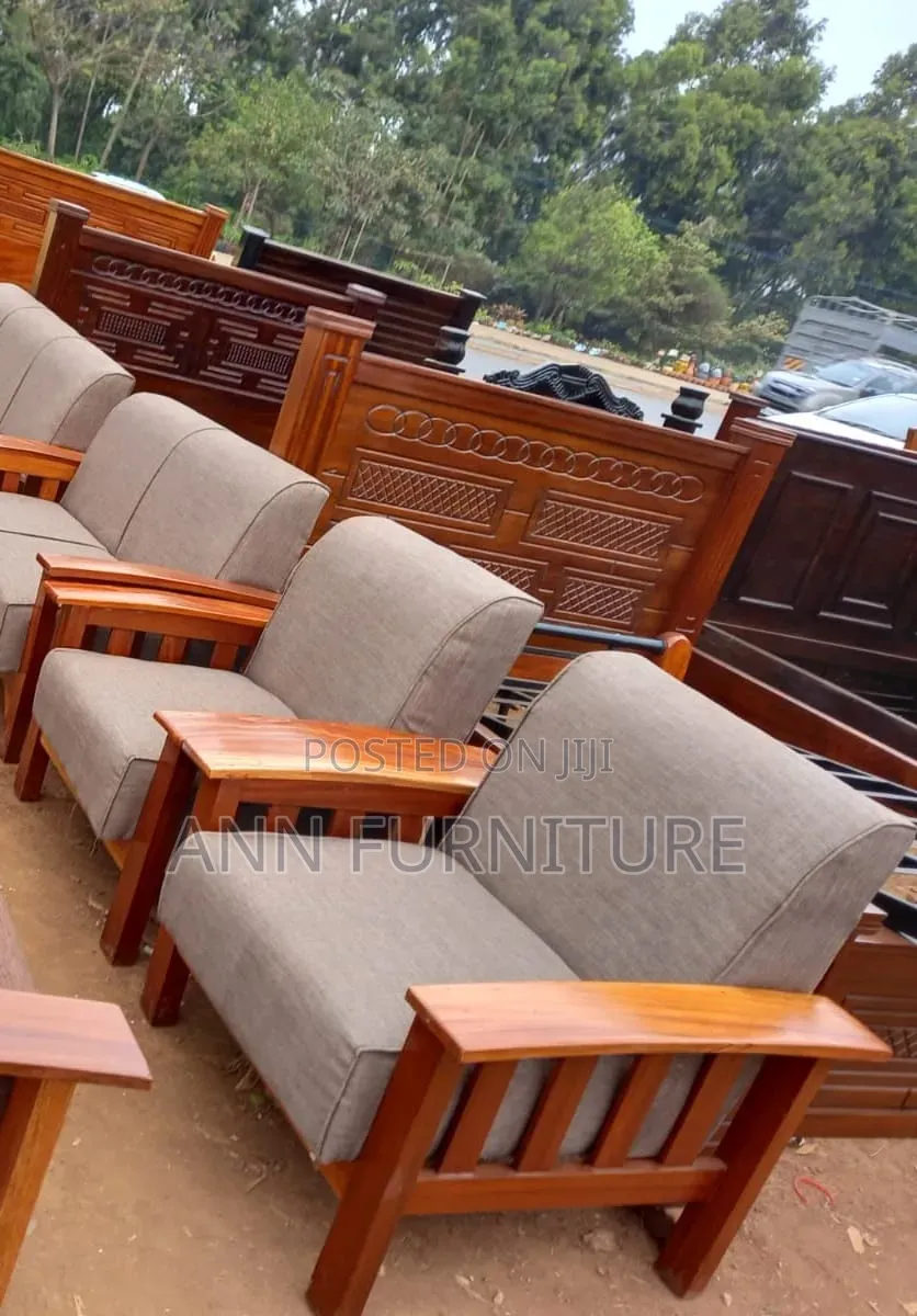 Open Sofas7seater Brown Color