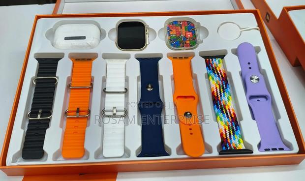 T900 Ulra2 7 in 1 Straps Smart Watch ( 10 in 1 Set