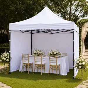 Large Waterproof Wedding Gazebo With Sidewalls