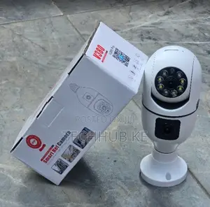E27 Smart CCTV Bulb Camera Dual Lens Wireless Security Camera