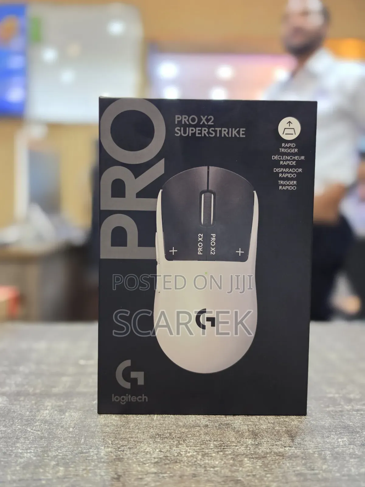 Logitech Pro X2 Superstrike Wireless Gaming Mouse
