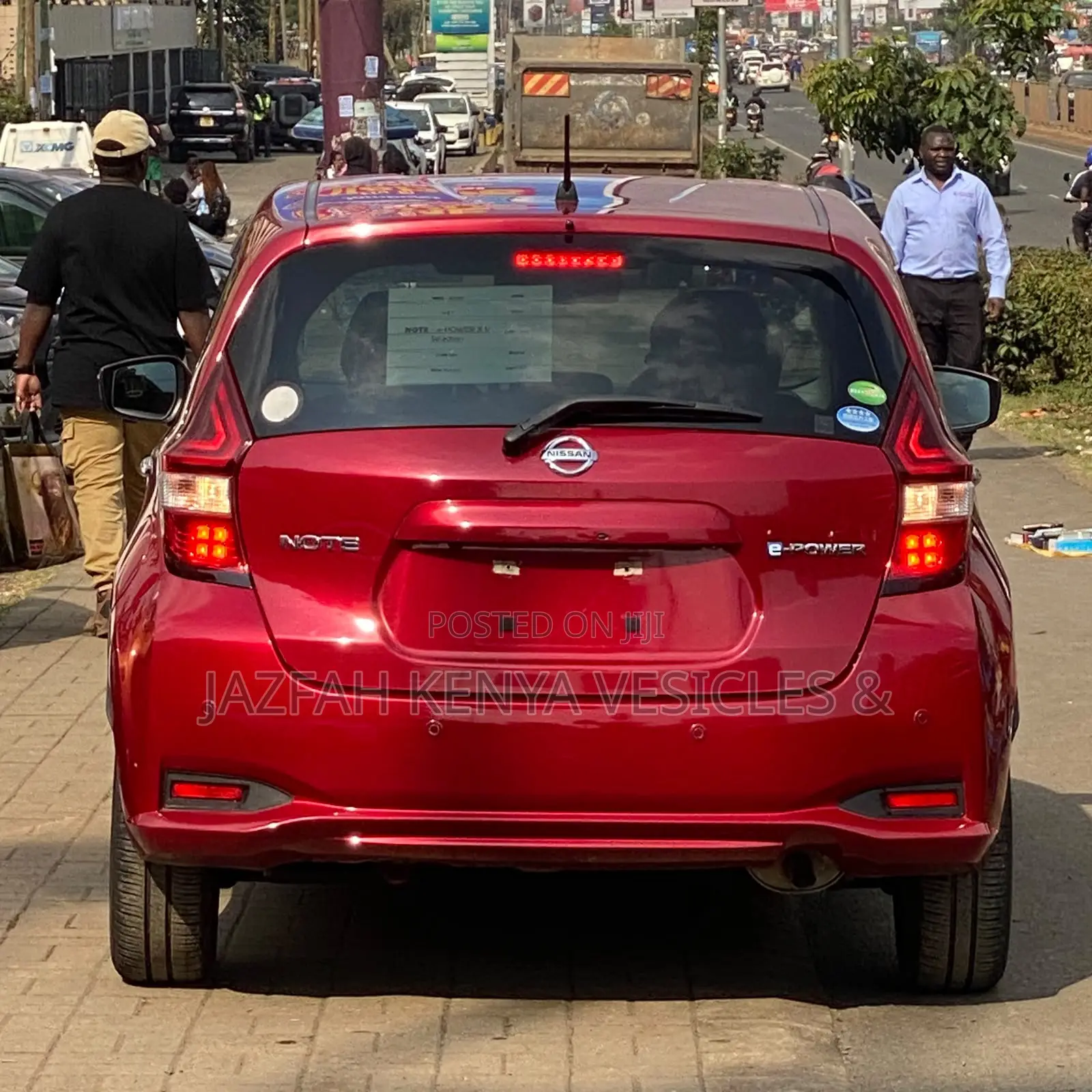 Nissan Note 1.2 Hybrid 2020 Red