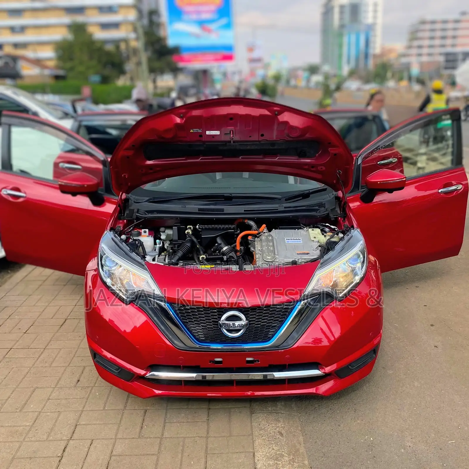 Nissan Note 1.2 Hybrid 2020 Red
