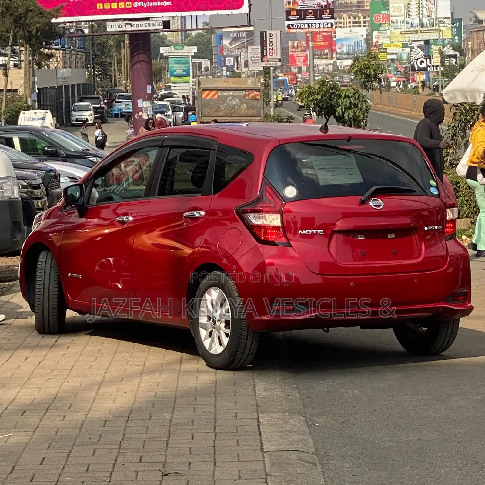 Nissan Note 1.2 Hybrid 2020 Red