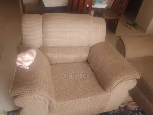 Classic Fabric Sofa Set – Spacious, Comfortable Elegant