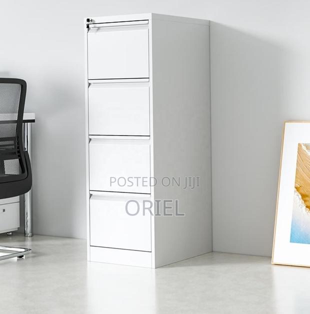 Office Cabinet : Steel 4-Drawer Cabinet