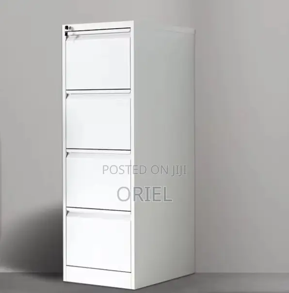 Office Cabinet : Steel 4-Drawer Cabinet