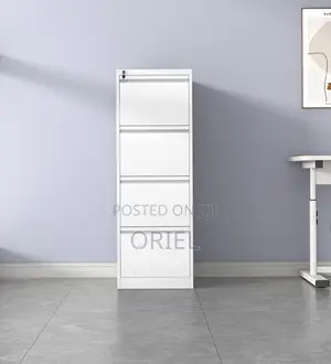Office Cabinet : Steel 4-Drawer Cabinet