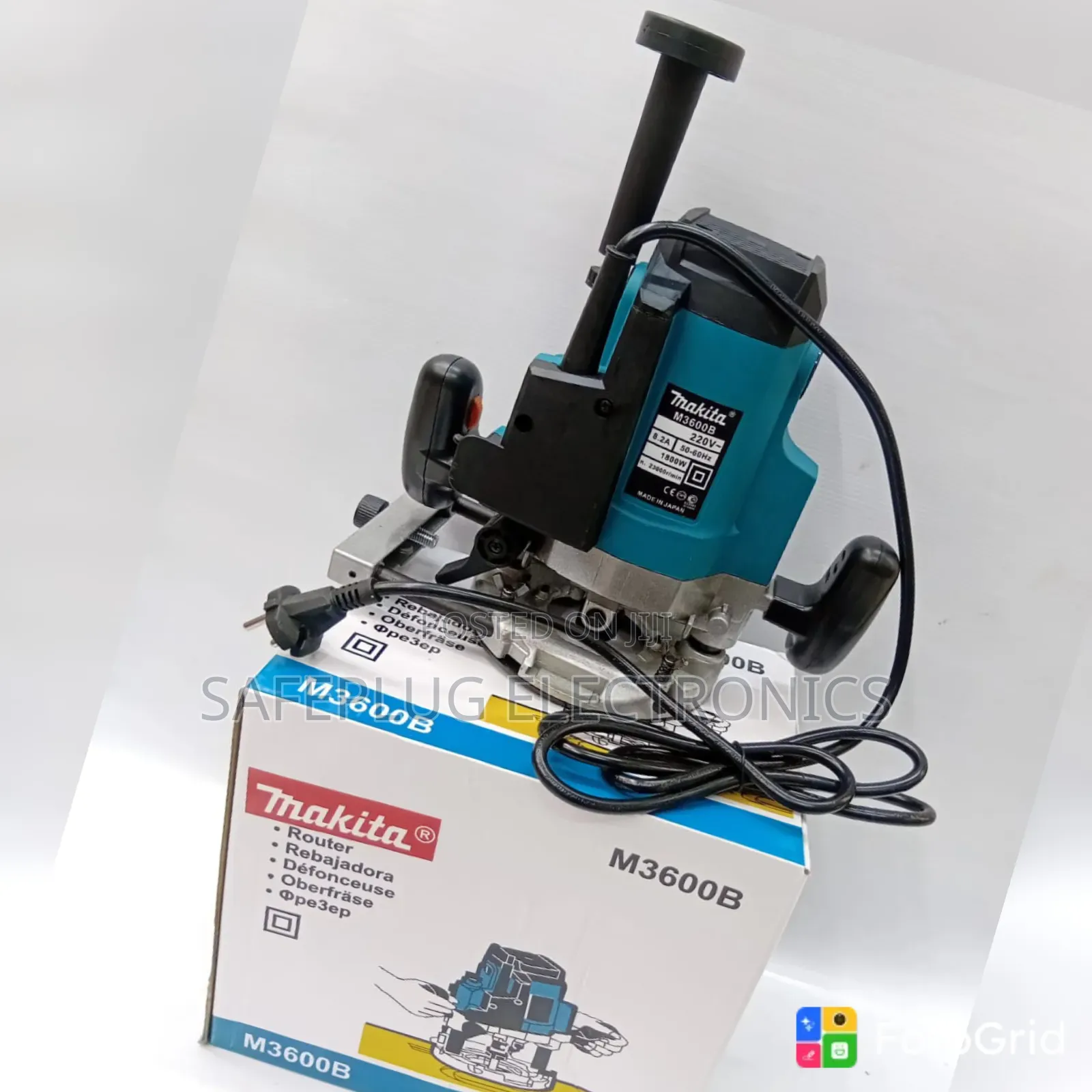 Makita Electric Router Machine – Heavy Duty Woodworking Power Tool