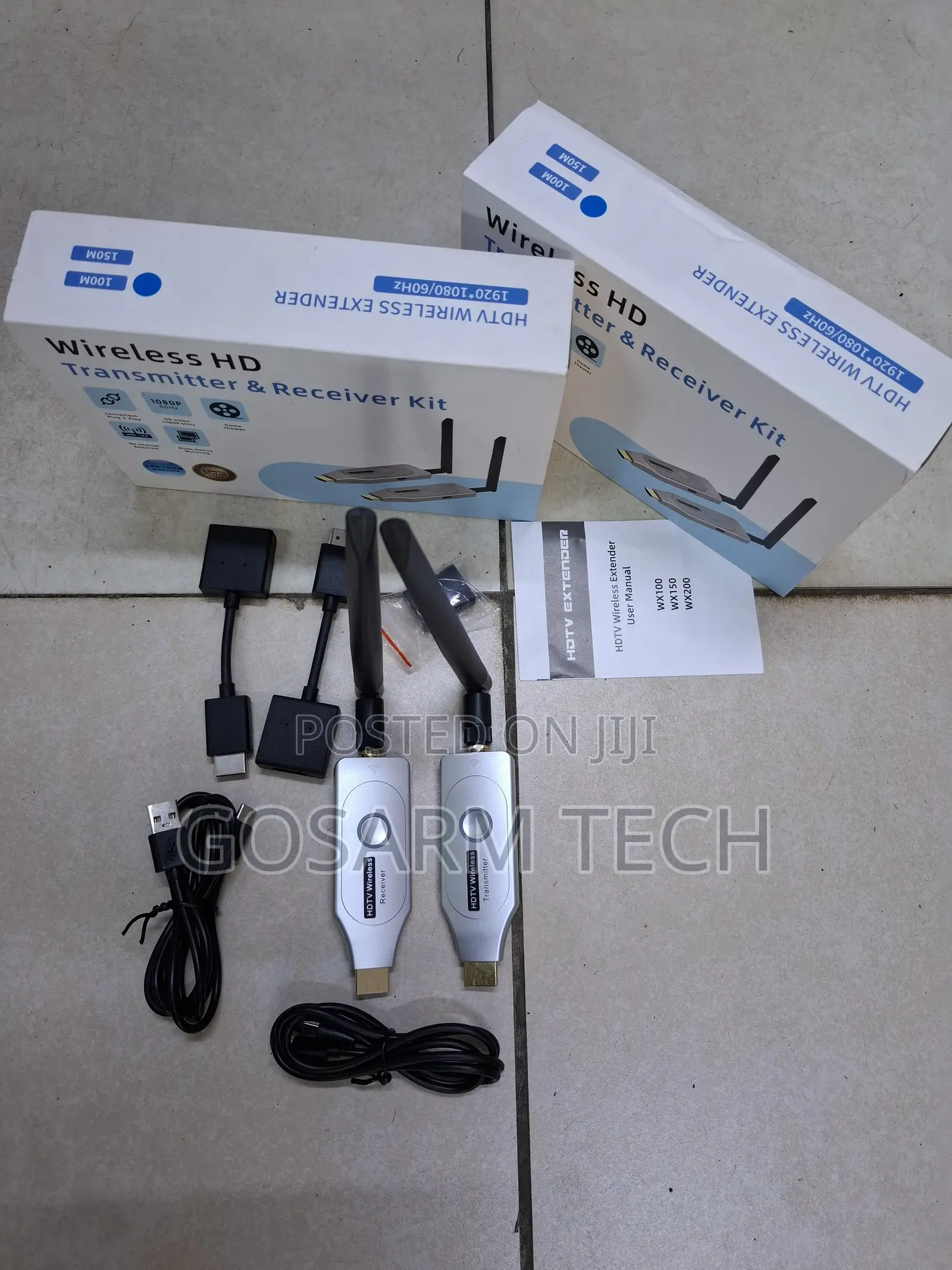 FJ GEAR HDMI Extender Wireless 100 Meters Extender