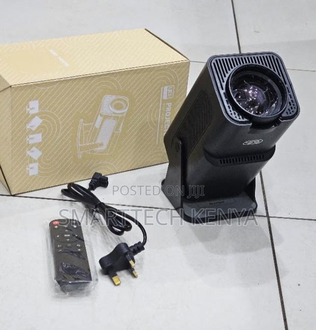 HY320 Mini Portable LED Projector Android 13, WiFi 6, 1080p Support
