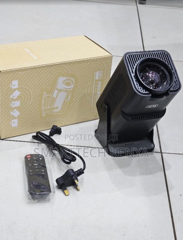 HY320 Mini Portable LED Projector Android 13, WiFi 6, 1080p Support - thumbnail 2