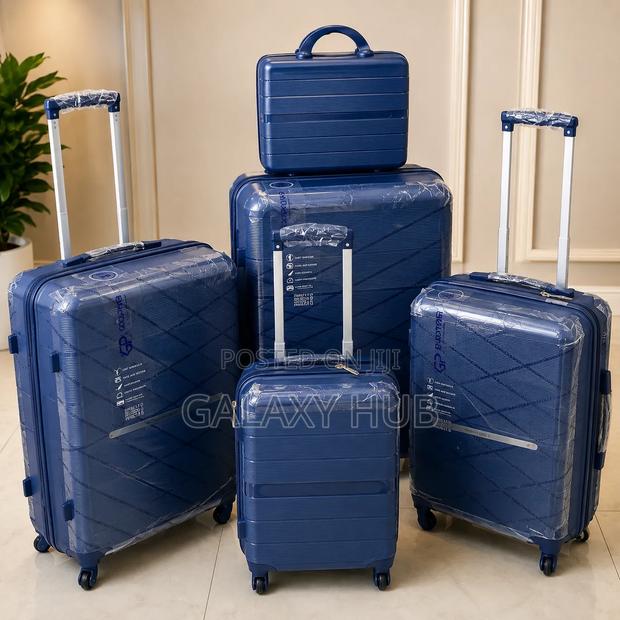 Fashion 5 in 1 Unbreakble Laxurious Rubber Suitcases