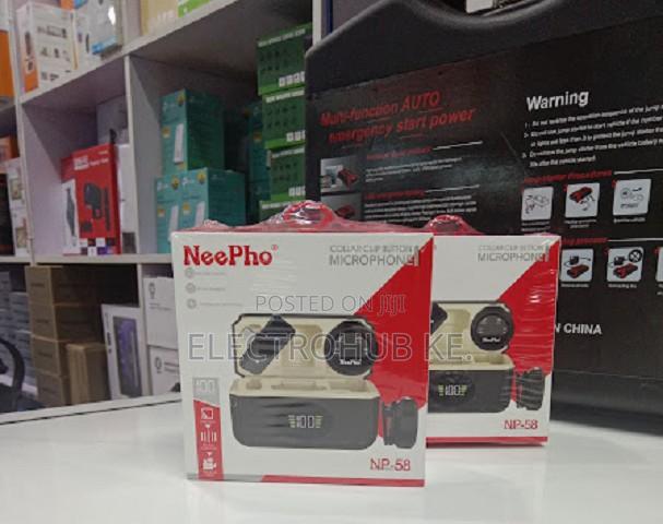 NP-58 Wireless Collar Mic for Phone and Video Recording