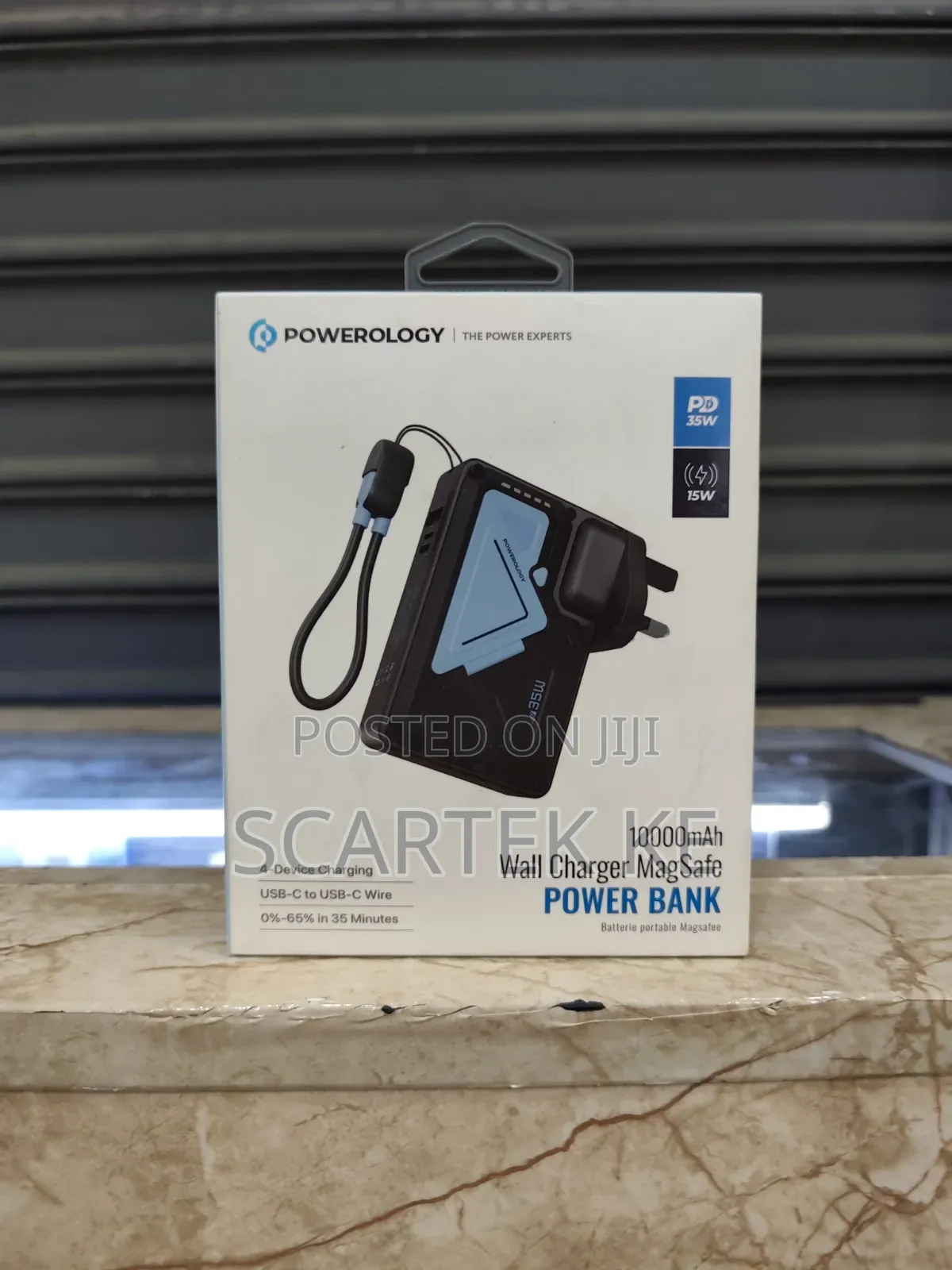 Powerology 10000mAh Wall Charger Magsafe Powerbank