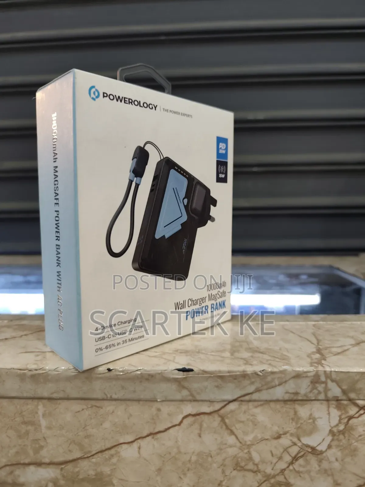 Powerology 10000mAh Wall Charger Magsafe Powerbank