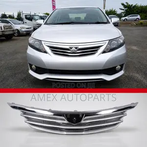 Front Grille Toyota Allion 265 2012-2014 Chrome Grey