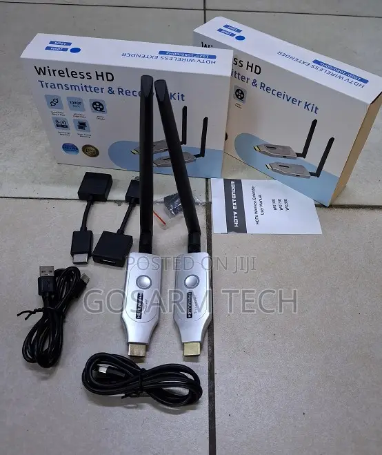 FJGEAR 100M Wireless HDMI Extender Video Transmitter Receiver