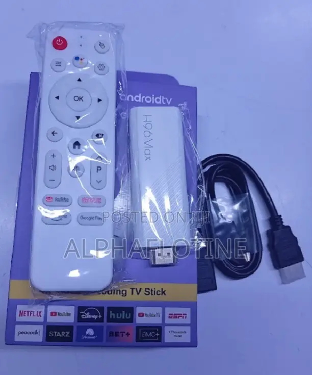 H96 MAX Android TV Stick Ideal Smart Entertainment Hub